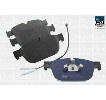 Sada brzdových destiček, kotoučová brzda FAI AutoParts FPBP478