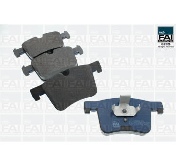 Sada brzdových destiček, kotoučová brzda FAI AutoParts FPBP502