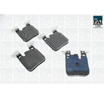 Sada brzdových destiček, kotoučová brzda FAI AutoParts FPBP547