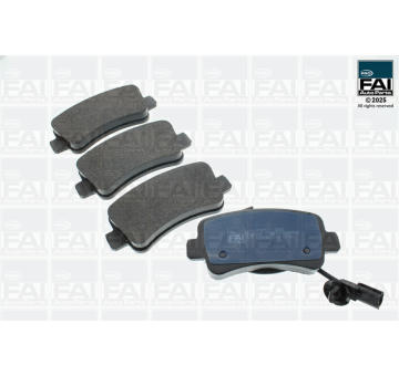 Sada brzdových destiček, kotoučová brzda FAI AutoParts FPBP625
