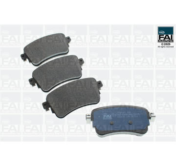 Sada brzdových destiček, kotoučová brzda FAI AutoParts FPBP681