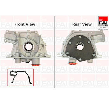 Olejové čerpadlo FAI AutoParts OP317