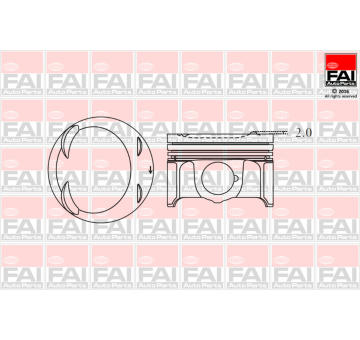 Píst FAI AutoParts PK14-050