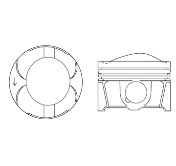 Píst FAI AutoParts PK26-000