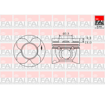 Piest FAI AutoParts PK7-000