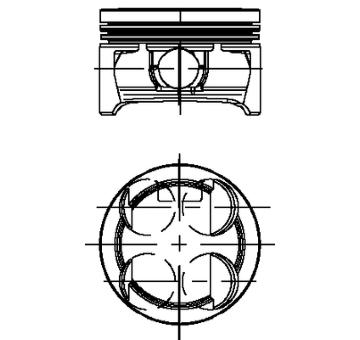 Píst FAI AutoParts PK94-050