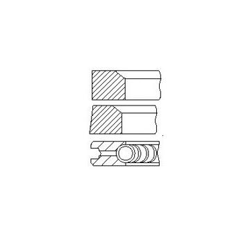 Sada pistnich krouzku FAI AutoParts PR29-000