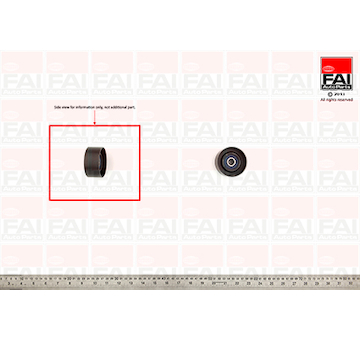 Vratna/vodici kladka, ozubeny remen FAI AutoParts T9255
