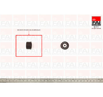 Vratná/vodicí kladka, ozubený řemen FAI AutoParts T9259