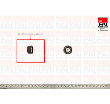 Vratná/vodicí kladka, ozubený řemen FAI AutoParts T9262