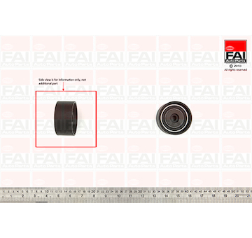 Vratna/vodici kladka, ozubeny remen FAI AutoParts T9519