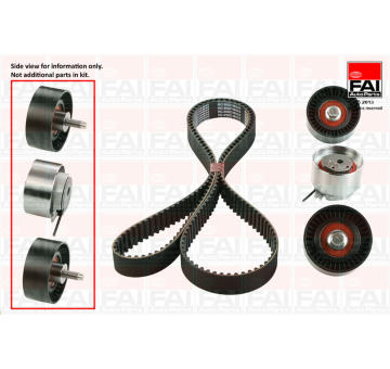 ozubení,sada rozvodového řemene FAI AutoParts TBK465