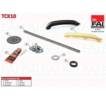 Sada rozvodového řetězu FAI AutoParts TCK10