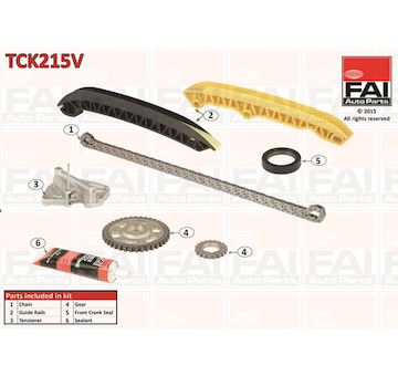 Sada rozvodového řetězu FAI AutoParts TCK215