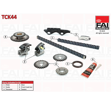 Sada rozvodového řetězu FAI AutoParts TCK44