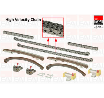 Sada rozvodového řetězu FAI AutoParts TCK89L