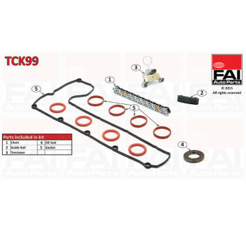 Sada rozvodového řetězu FAI AutoParts TCK99