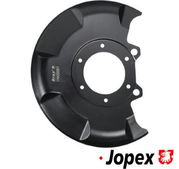 Ochranný plech proti rozstřikování, brzdový kotouč JP GROUP 1164200901