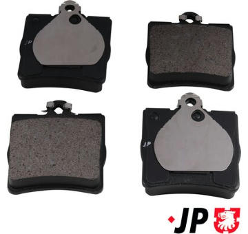 Sada brzdových platničiek kotúčovej brzdy JP GROUP 1363700710