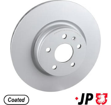 Brzdový kotúč JP GROUP 6563100100