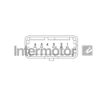 Snímač množství protékajícího vzduchu INTERMOTOR 19651-M