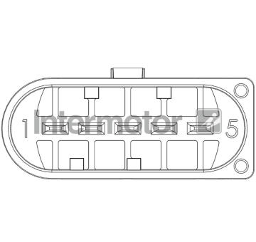 Snímač množství protékajícího vzduchu INTERMOTOR 19809-M
