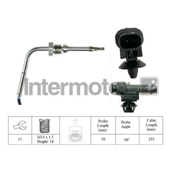 Cidlo, teplota vyfukovych plynu INTERMOTOR 27306