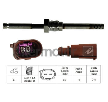 Cidlo, teplota vyfukovych plynu INTERMOTOR 27317