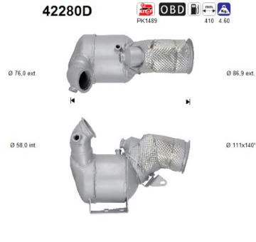 Katalyzátor AS 42280D