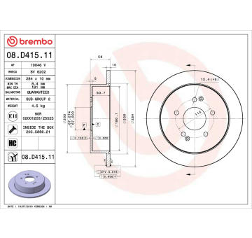 Brzdový kotouč AP 10046 V