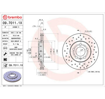 Brzdový kotouč AP 24690 X
