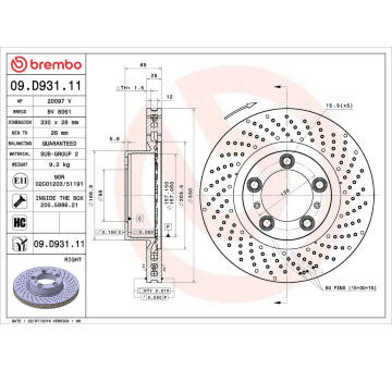 Brzdový kotouč AP 20097 V