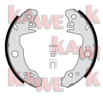 Sada brzdových čelistí KAWE 00510