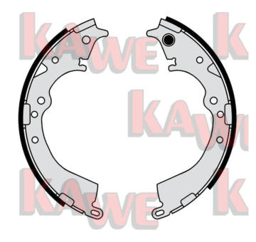 Sada brzdových čelistí KAWE 01196