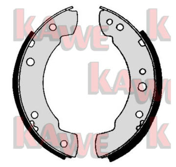 Sada brzdových čelistí KAWE 01210