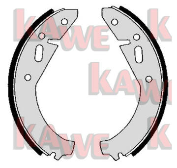 Sada brzdových čelistí KAWE 03410