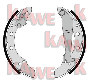 Sada brzdových čelistí KAWE 04100