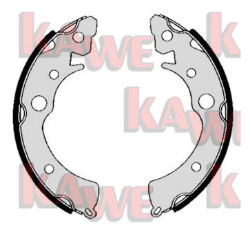 Sada brzdových čelistí KAWE 04810