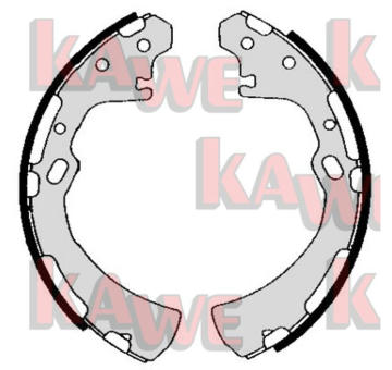 Sada brzdových čelistí KAWE 05700