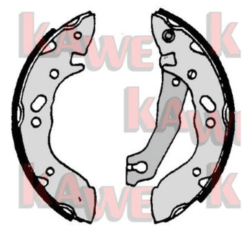 Sada brzdových čelistí KAWE 07000