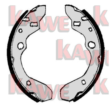 Sada brzdových čelistí KAWE 07010
