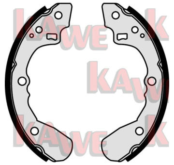 Sada brzdových čelistí KAWE 07440