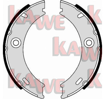 Sada brzdových čelistí, parkovací brzda KAWE 07970