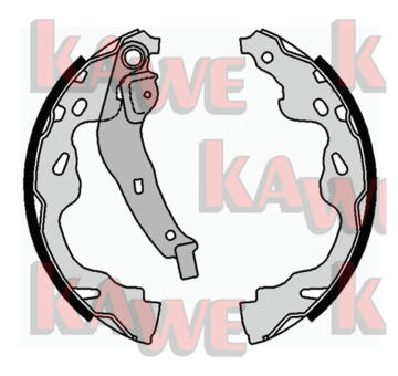 Sada brzdových čelistí KAWE 08660