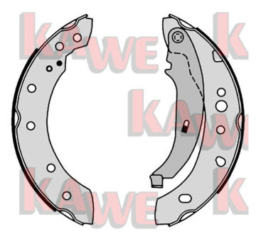 Sada brzdových čelistí KAWE 08680