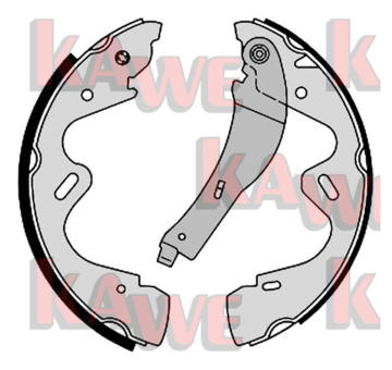 Sada brzdových čelistí KAWE 08730