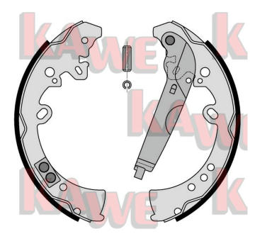 Sada brzdových čelistí KAWE 09205