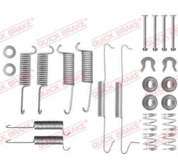 Sada příslušenství, brzdové čelisti KAWE 105-0571