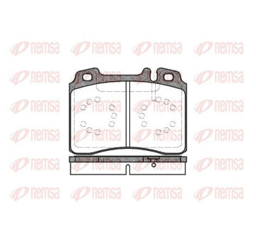 Sada brzdových destiček, kotoučová brzda KAWE 0379 00