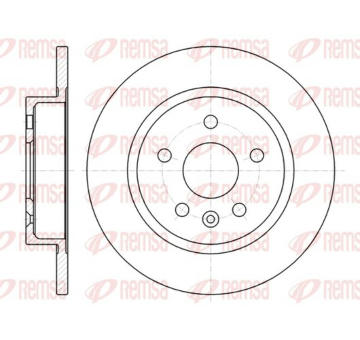 Brzdový kotouč KAWE 61316 00